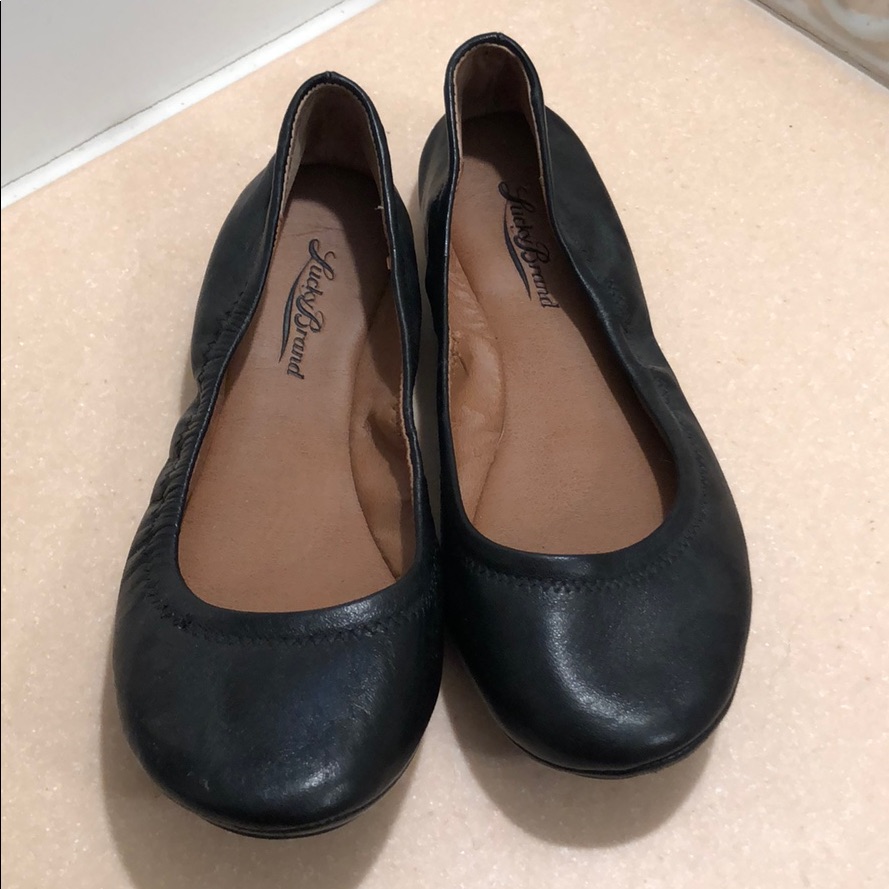 Lucky Brand Leather Flats